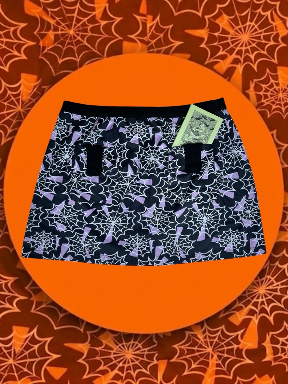 Unique Vintage Smak Parlour Retro Mod Goth Whimsigoth Psychobilly Alt Skirt 3X